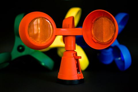 Safety Roto Reflectors in several colours